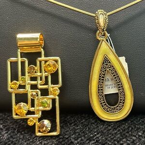 Gold tone new w/ tag Lia Sophia set
